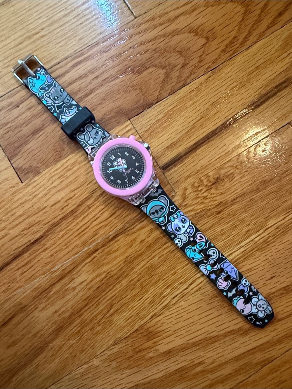 Smiggle kids silicon light up Watch